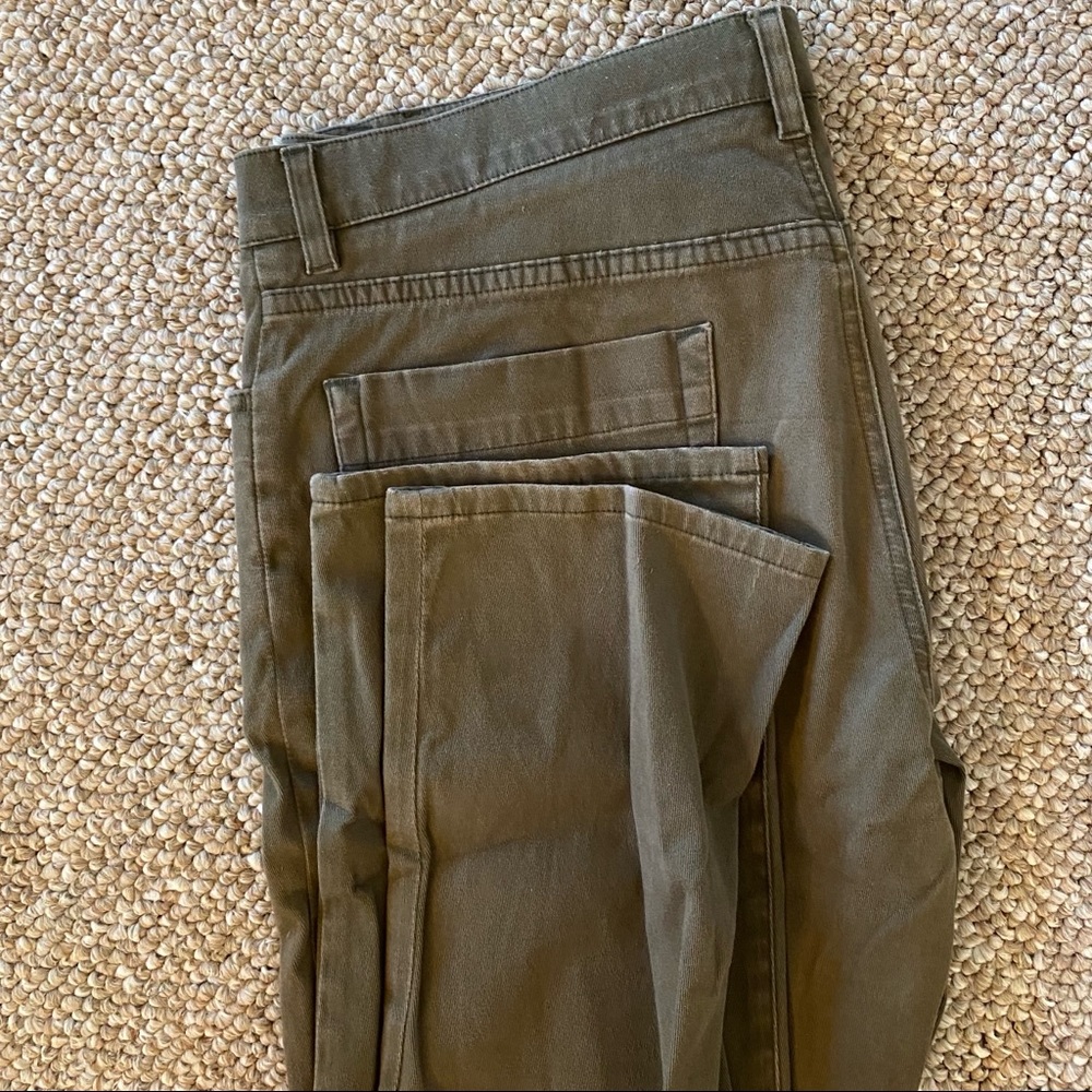 Green khaki Vince pants size 34
